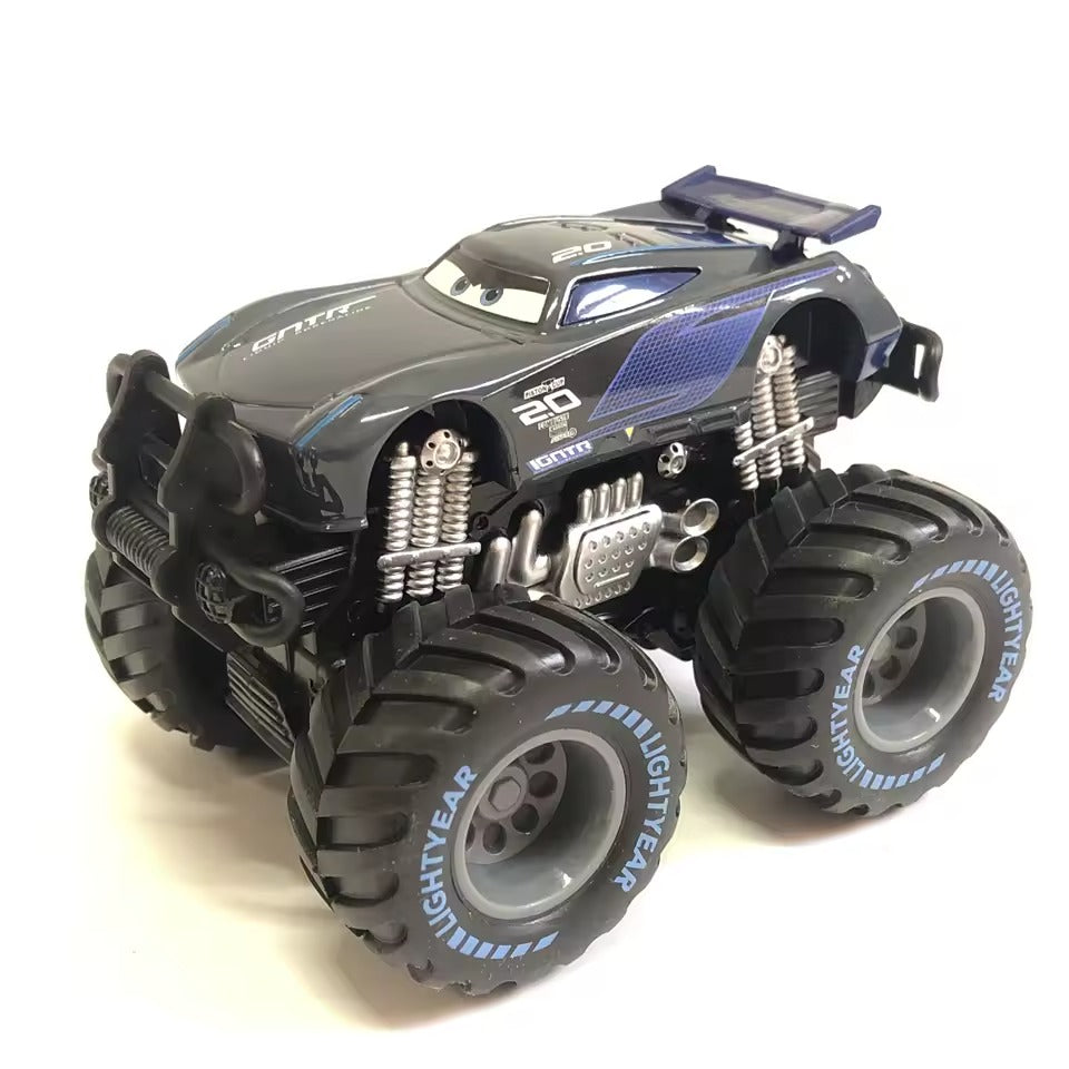 Carro de Inercia Estilo Animado con Llantas Gigantes