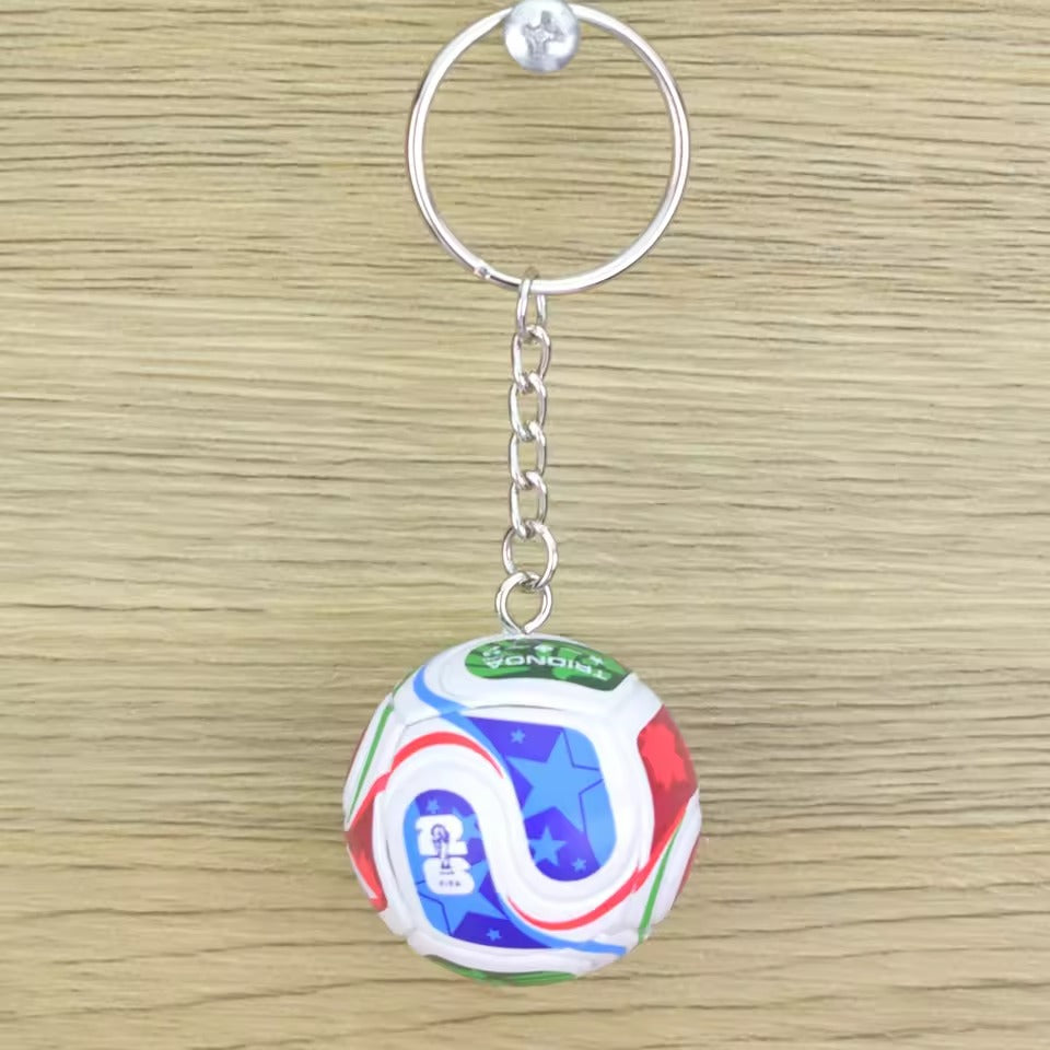 Llavero Balón De Fútbol Estilo Mundial