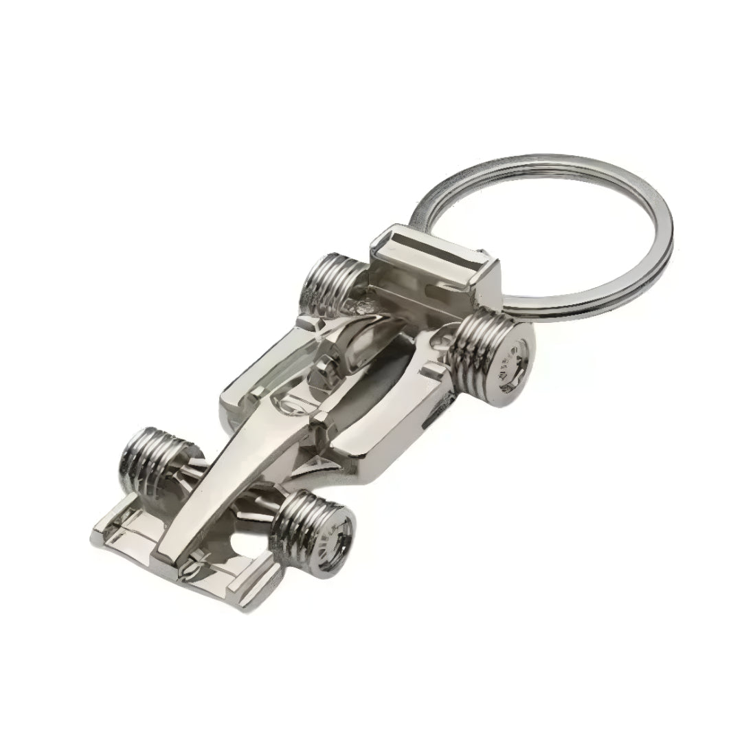 Llavero Auto de Carreras Metálico