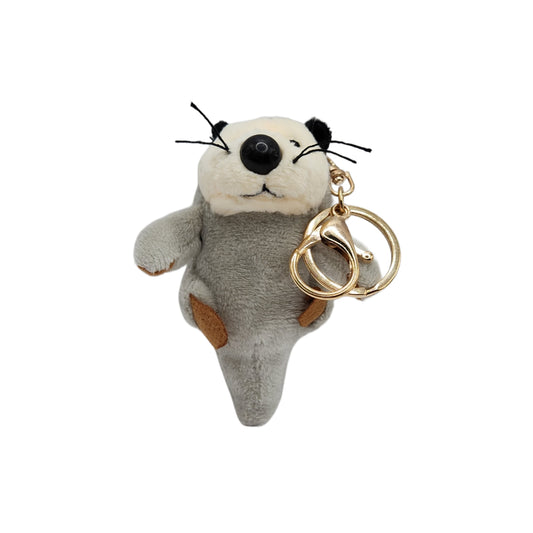 Llavero Nutria Peluche Kawaii