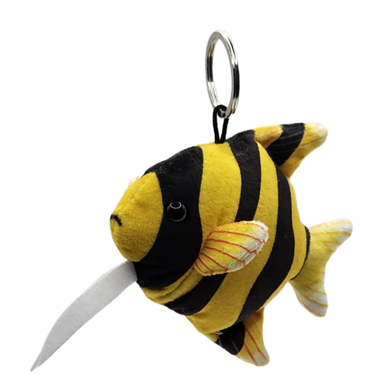 Llavero Pez De Peluche Tropical