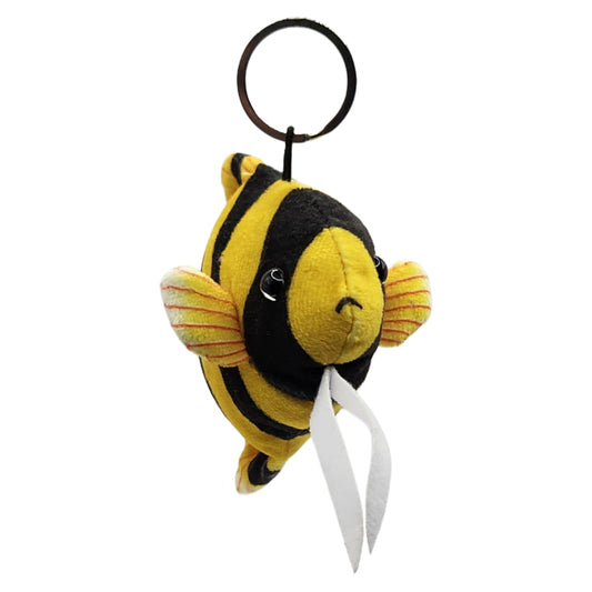 Llavero Pez De Peluche Tropical