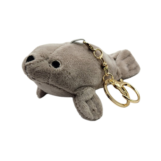 Peluche Manatí Kawaii Llavero