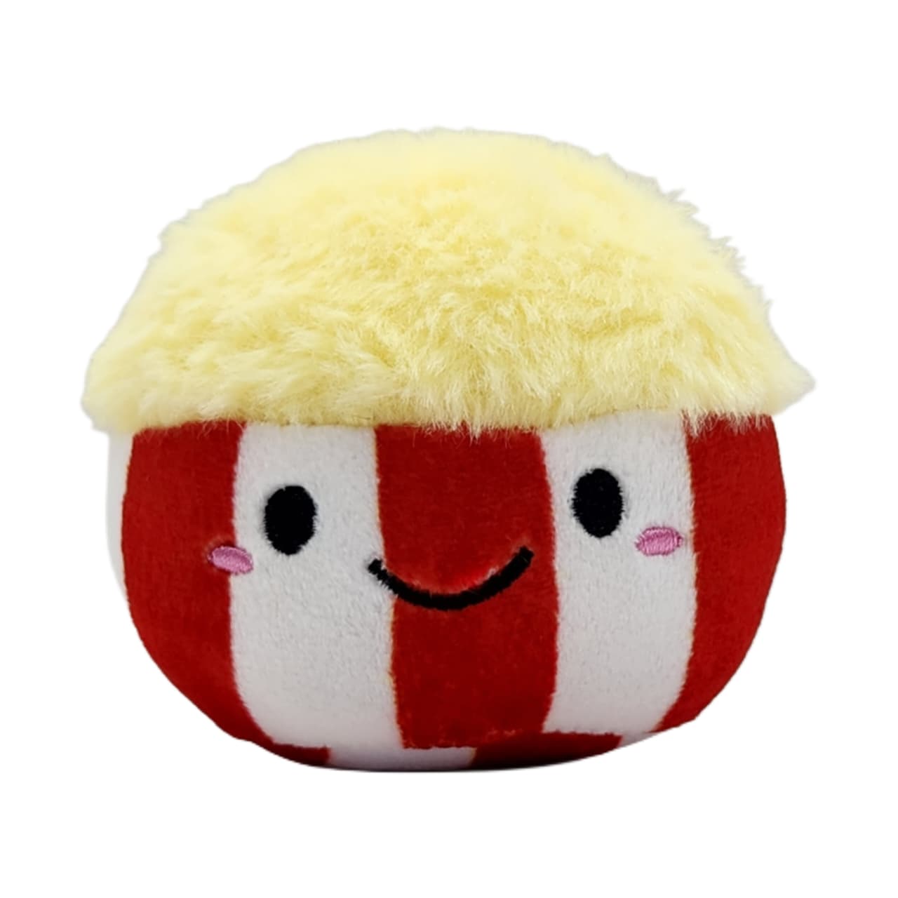Llavero Palomitas De Peluche Kawaii